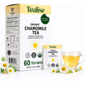 Organic Chamomile 60 Tea bag with indivudual Wrap