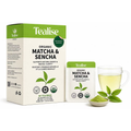 Matcha and Sencha Teabags 60 Servings with  individual Wrap
