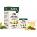 Lung Support Tea 60 Servings Plant-Based Tea Bags – Caffeine Free with individual Wrap