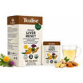 Liver Reset tea 60 Servings Plant-Based Tea Bags – Caffeine Free with individual Wrap